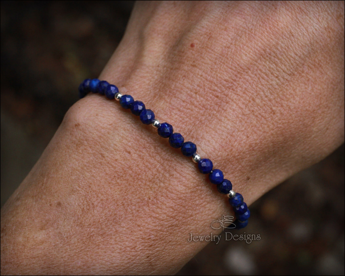 Dainty Gemstone Beaded Bracelet - LE Jewelry Designs