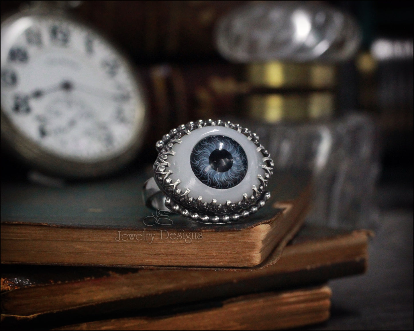 Sterling Doll Eye Ring - LE Jewelry Designs