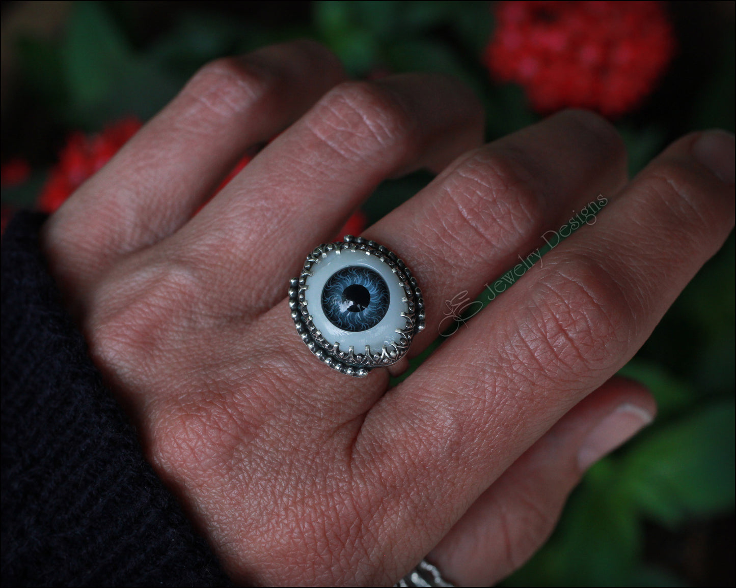 Sterling Doll Eye Ring - LE Jewelry Designs