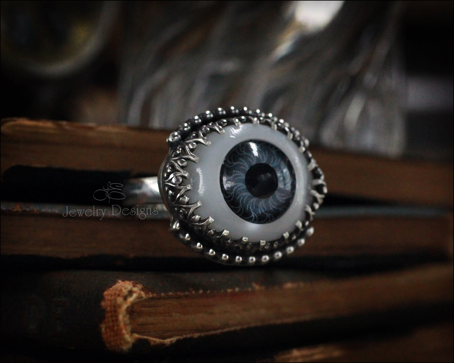 Sterling Doll Eye Ring - LE Jewelry Designs