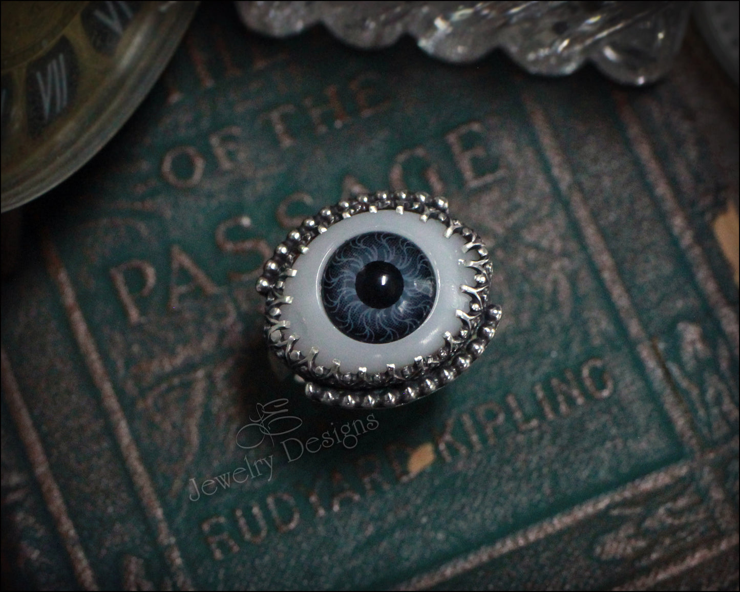 Sterling Doll Eye Ring - LE Jewelry Designs