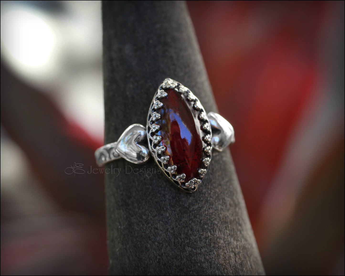 Victorian Style Sweetheart Ring - (choose stone) - LE Jewelry Designs
