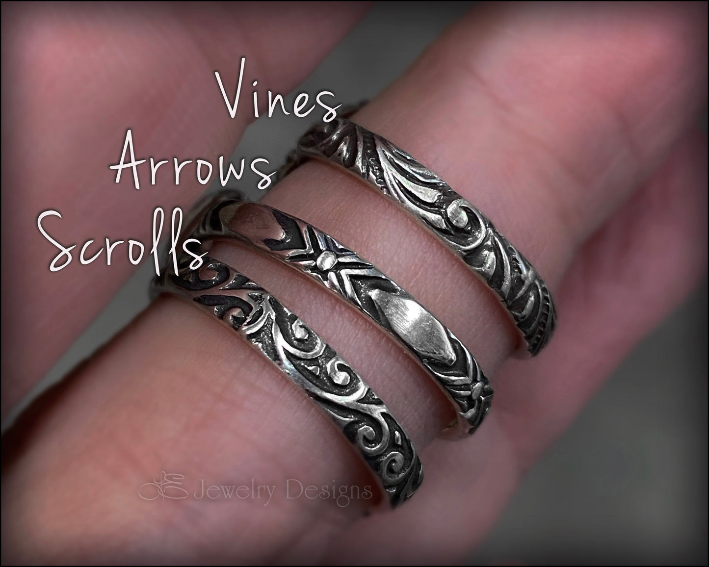 Sterling Silver Opal Bat Ring - LE Jewelry Designs