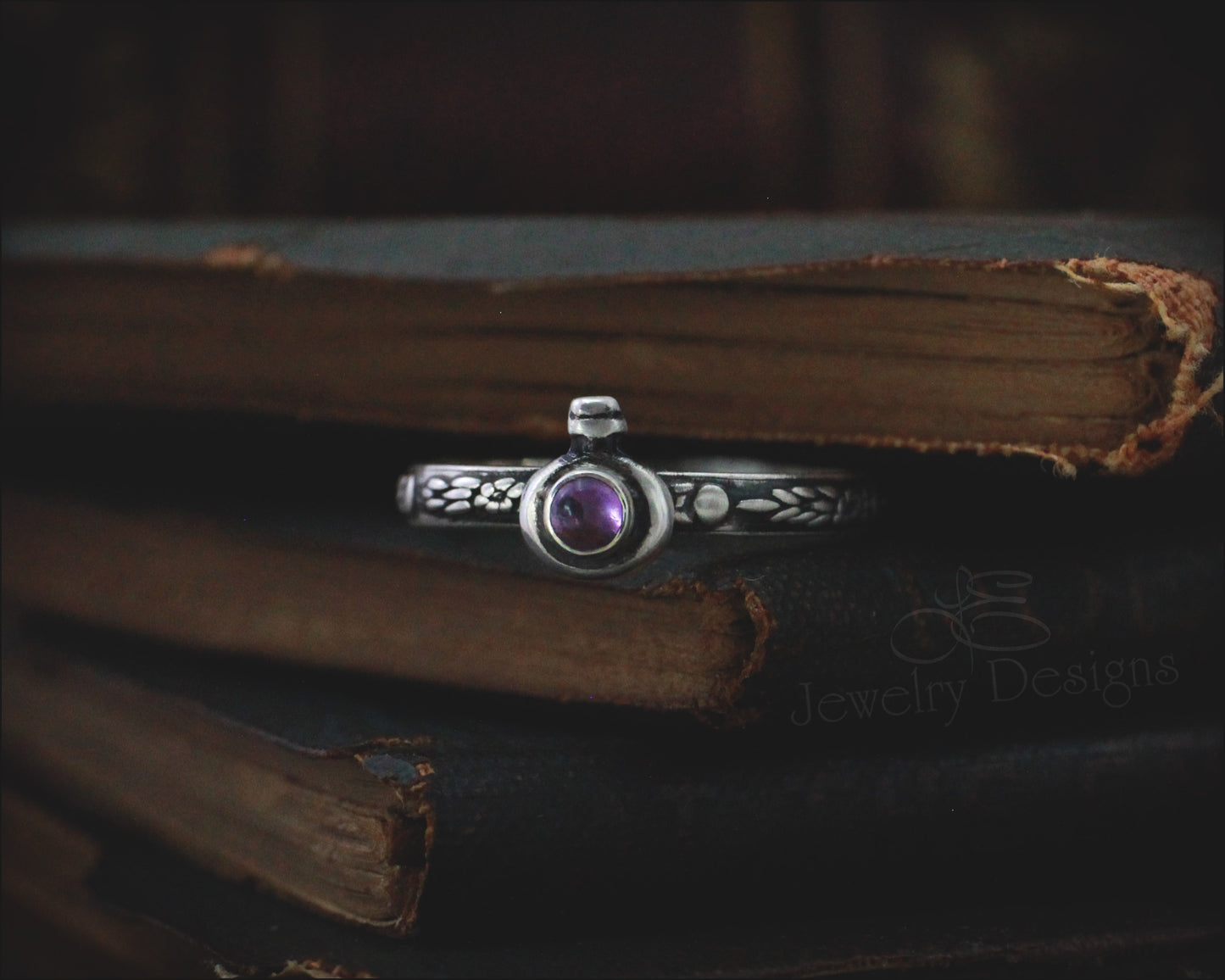 Sterling Gemstone Potion Ring - LE Jewelry Designs