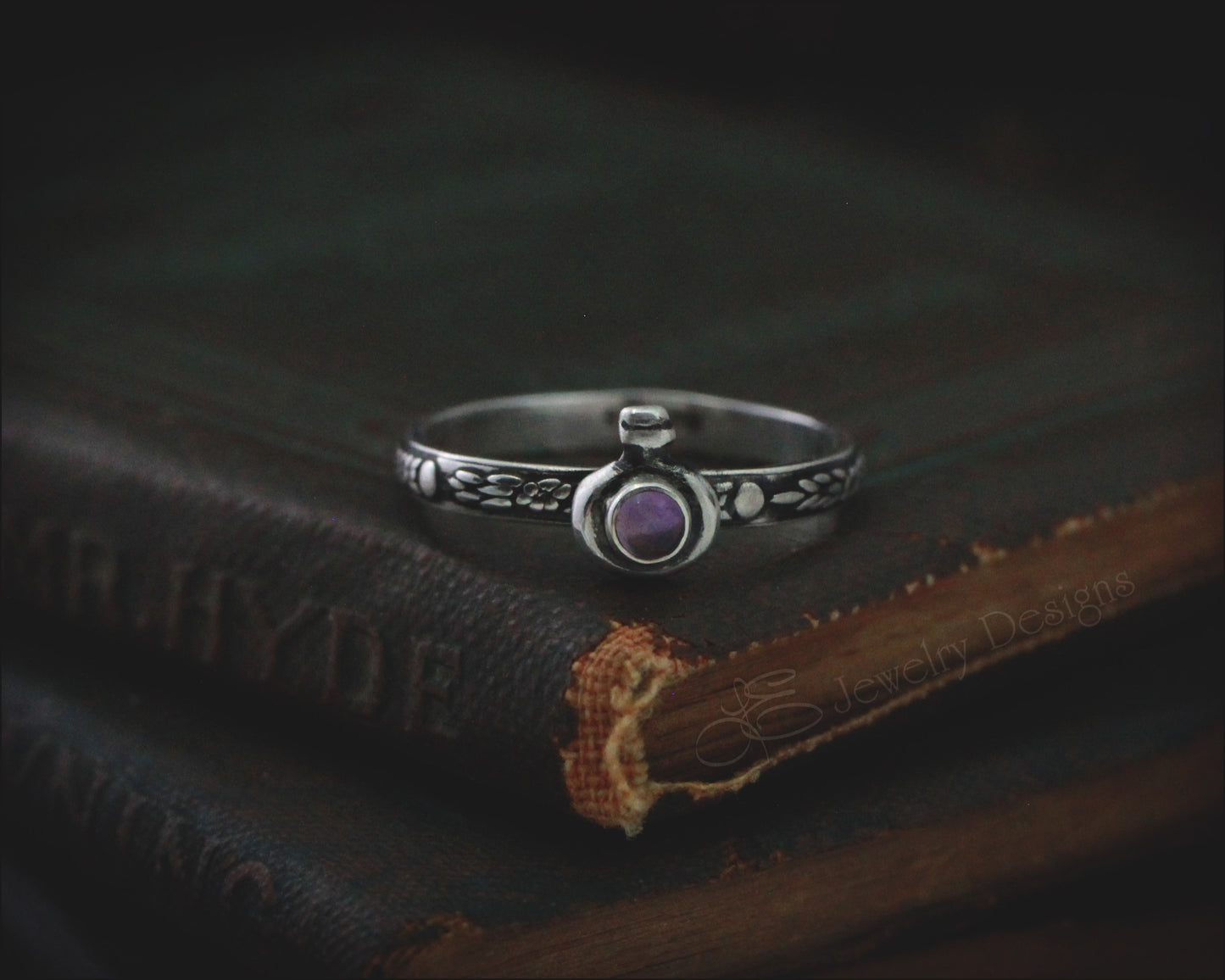Sterling Gemstone Potion Ring - LE Jewelry Designs