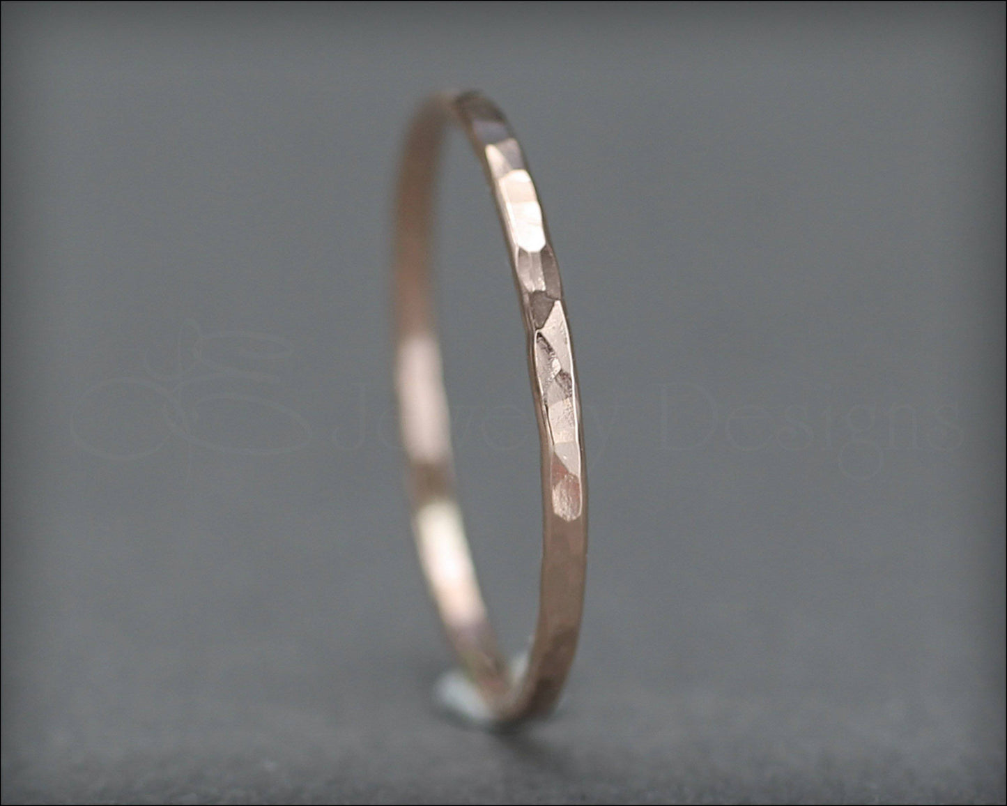 Thin 14k Rose or Yellow Gold Ring - LE Jewelry Designs