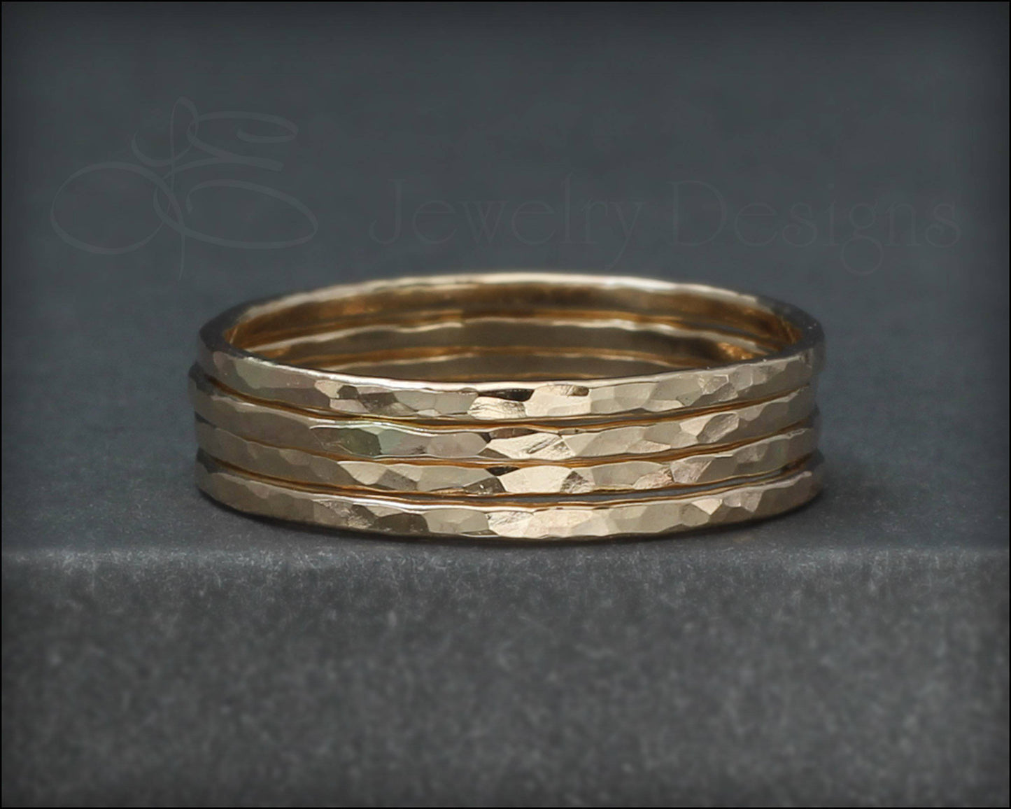 Thin Stacking Rings - (choose metal) - LE Jewelry Designs