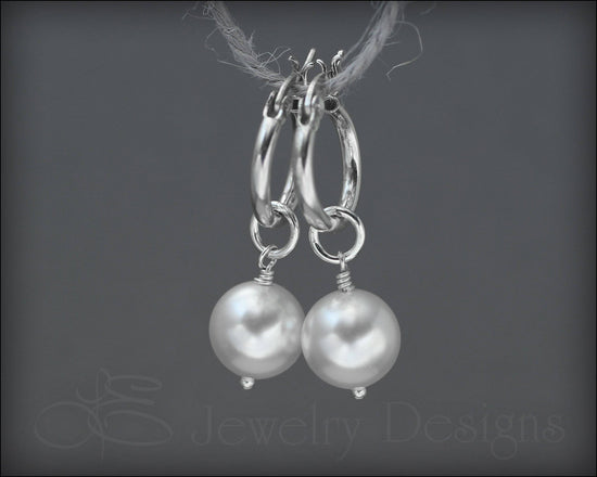 Add On Pearl Drop Charm - (choose your color) - LE Jewelry Designs