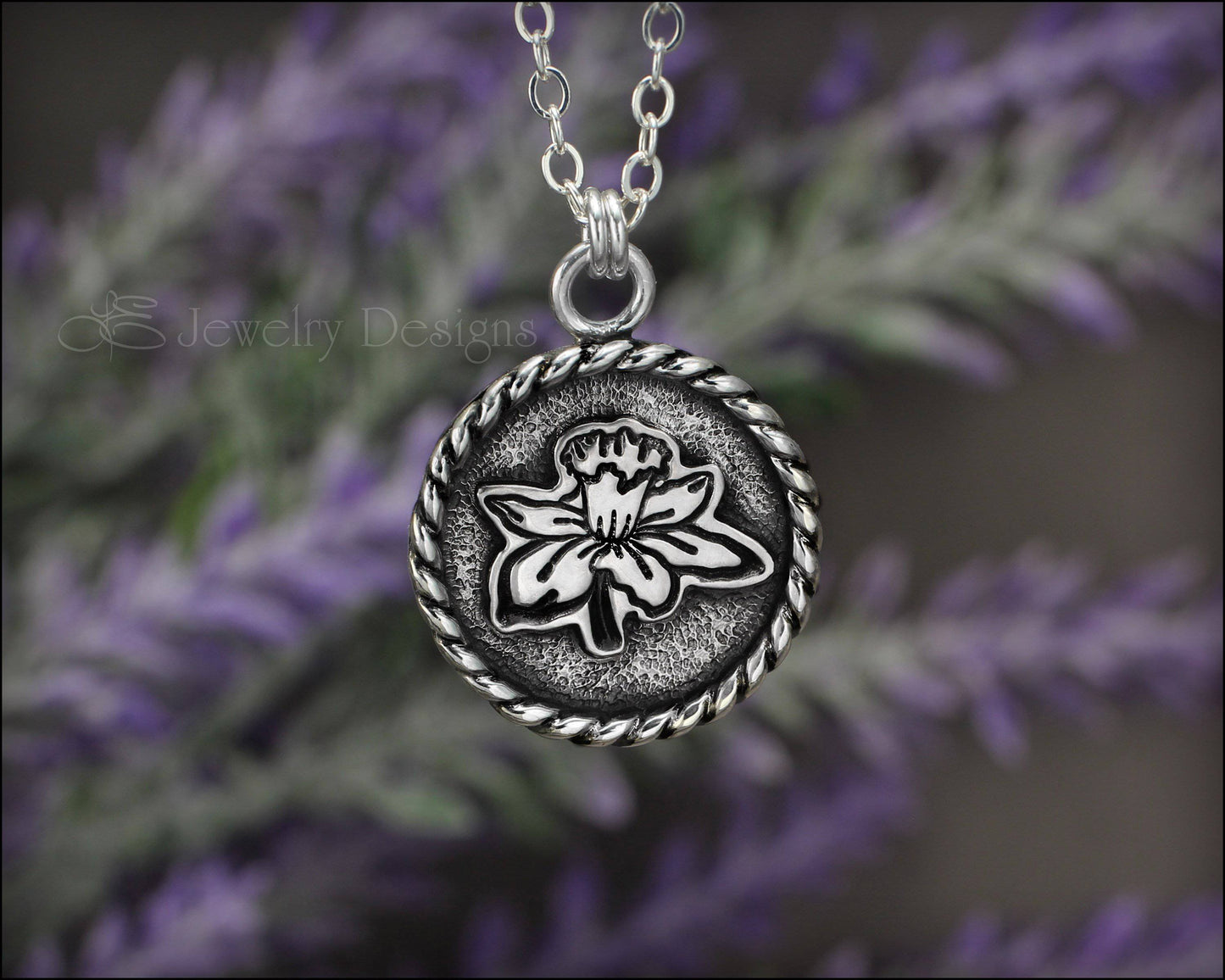 Birth Month Flower Pendants - LE Jewelry Designs