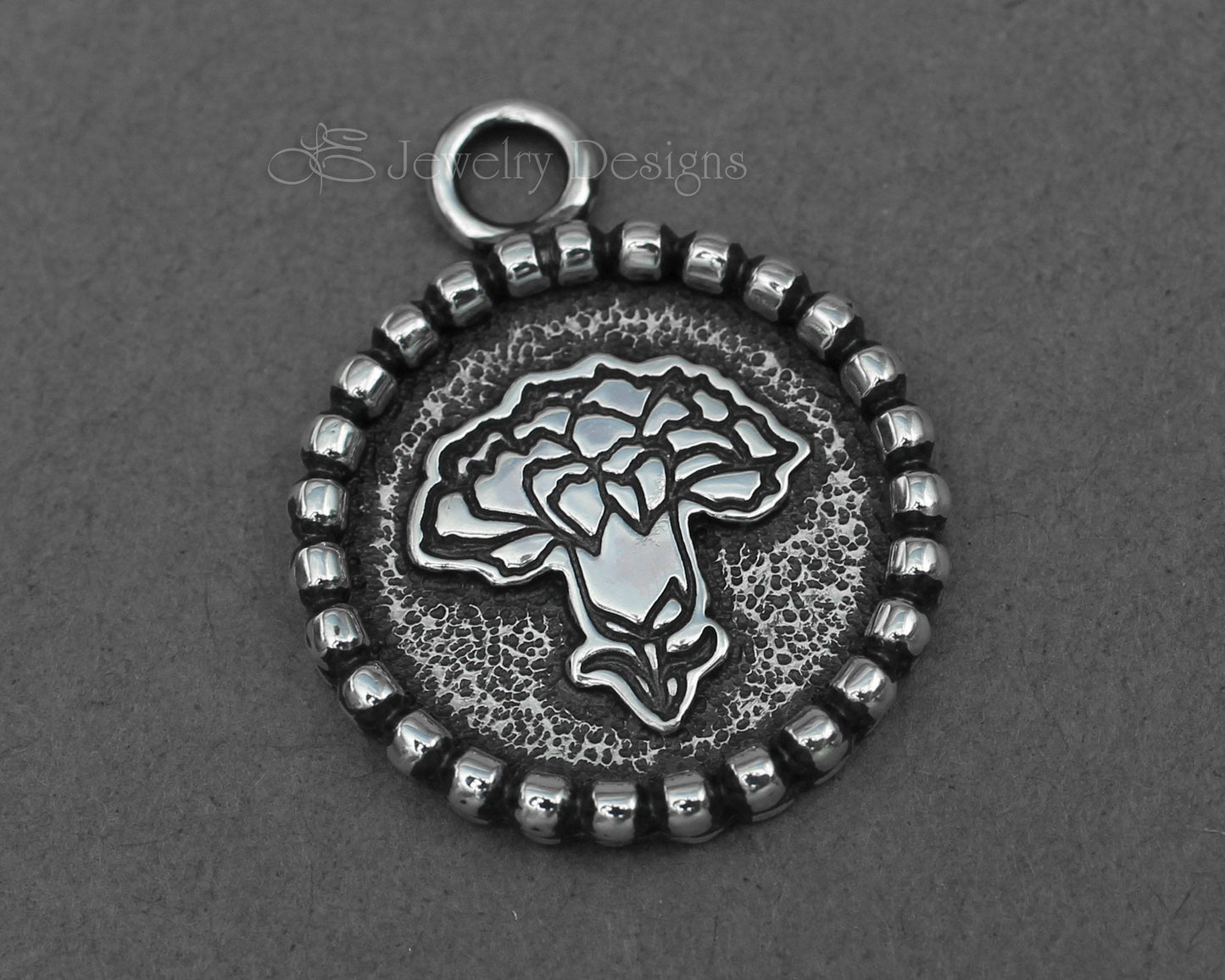 Birth Month Flower Pendants - LE Jewelry Designs