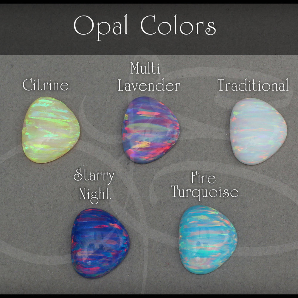 
                  
                    Triangle Opal Necklace - (choose color) - LE Jewelry Designs
                  
                