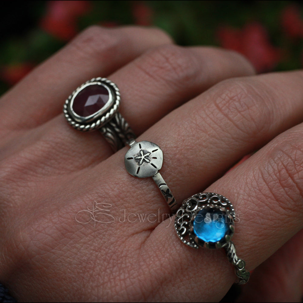 Sterling Beach Themed Rings - LE Jewelry Designs