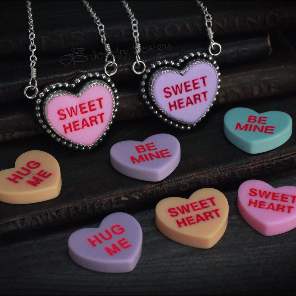 
                  
                    Sterling Candy Heart Necklace - LE Jewelry Designs
                  
                