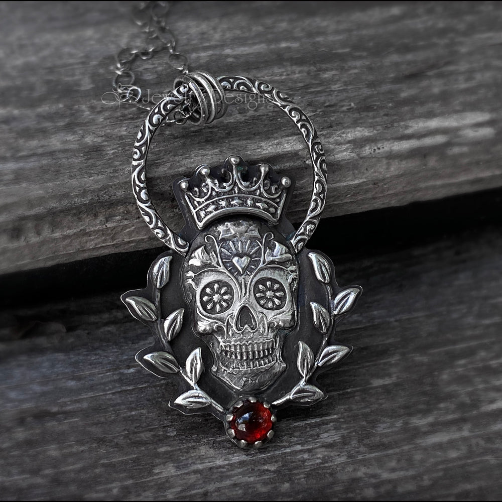 
                  
                    King Sugar Skull Pendant - LE Jewelry Designs
                  
                