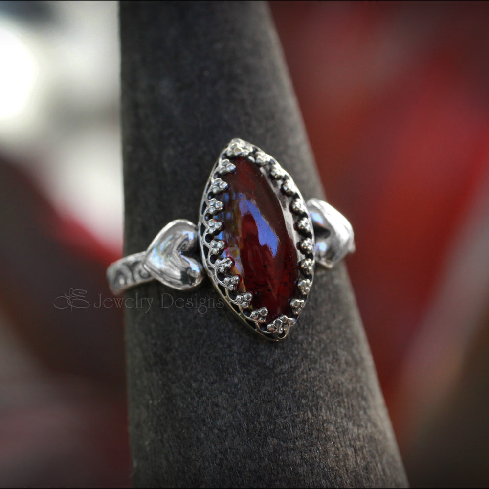 
                  
                    Victorian Style Sweetheart Ring - (choose stone) - LE Jewelry Designs
                  
                