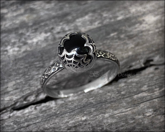 Black Onyx Ring | Rebekajewelry