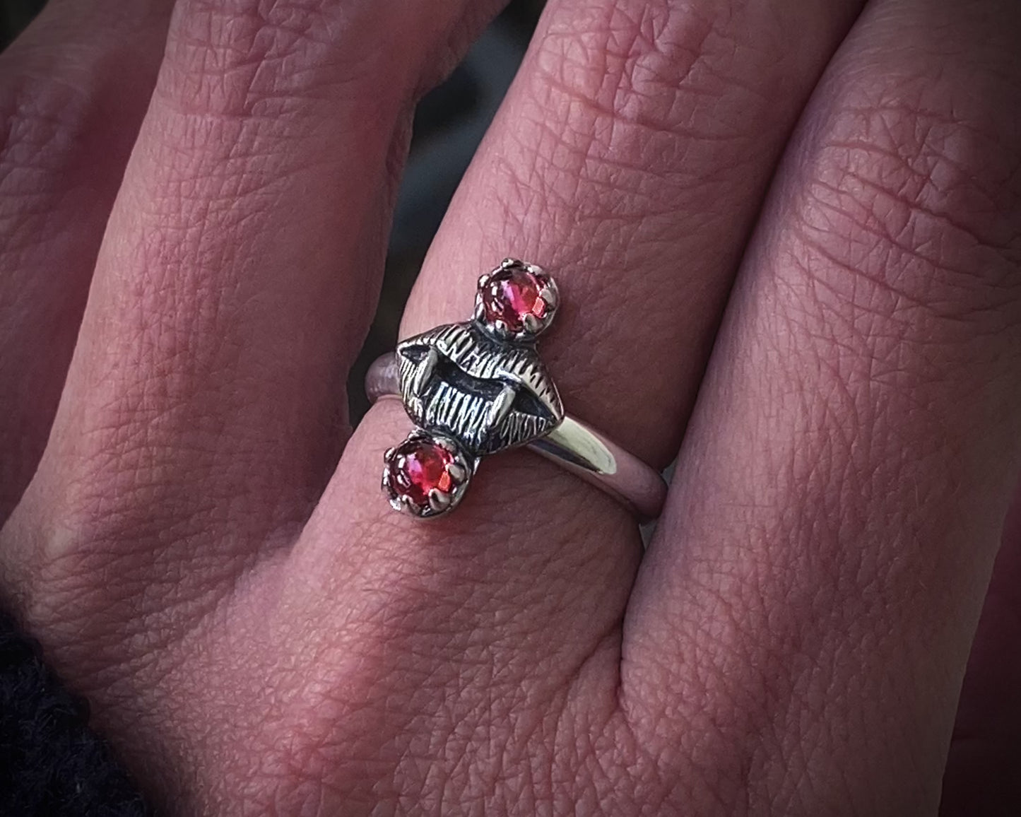 Vampire Fangs & Blood Ring