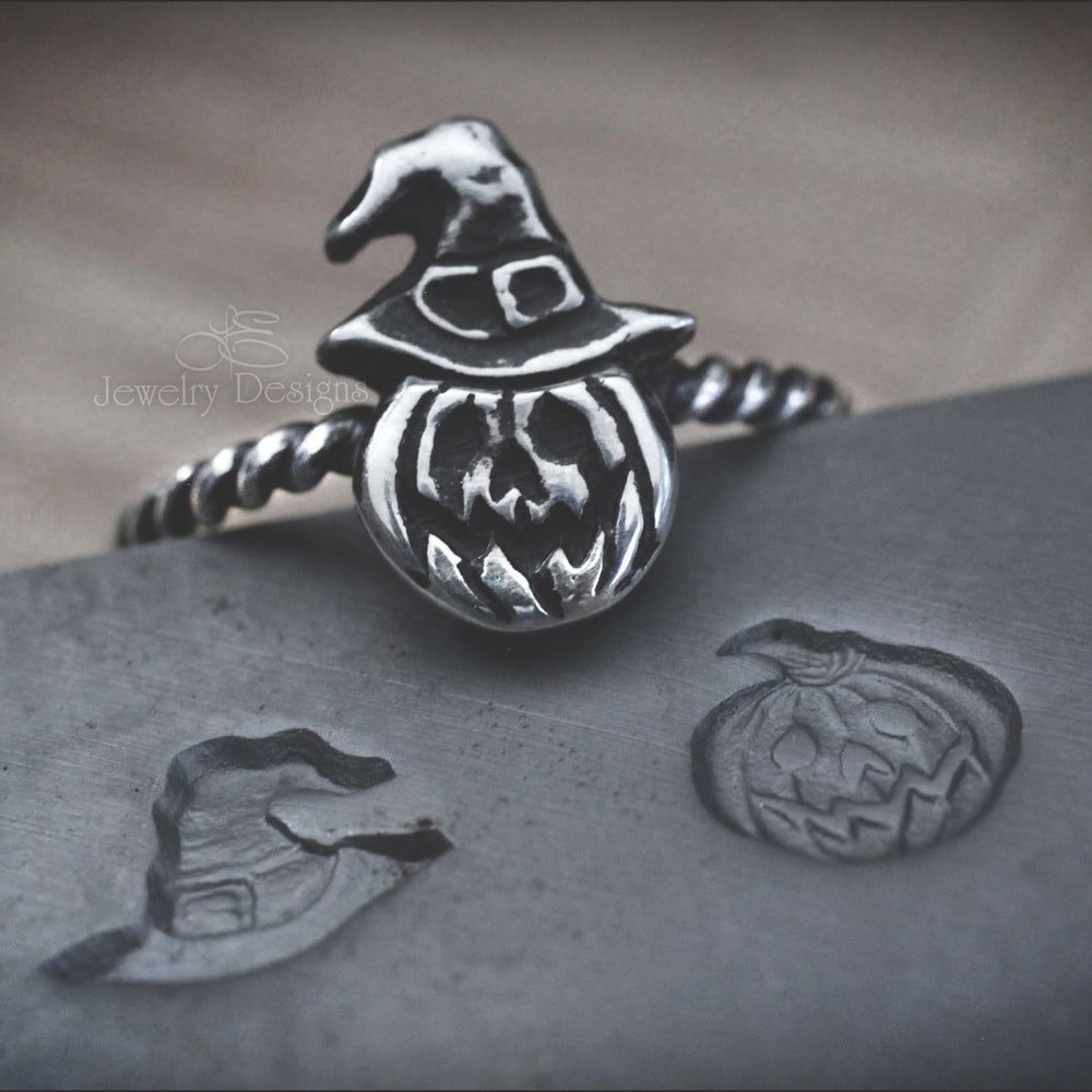 
                  
                    Sterling Pumpkin Witch Ring - LE Jewelry Designs
                  
                