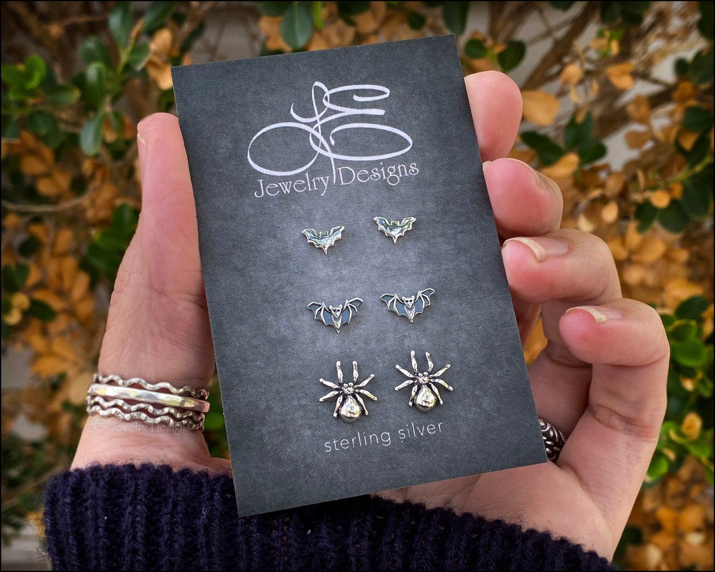 Set of 3 Halloween Stud Earrings - LE Jewelry Designs