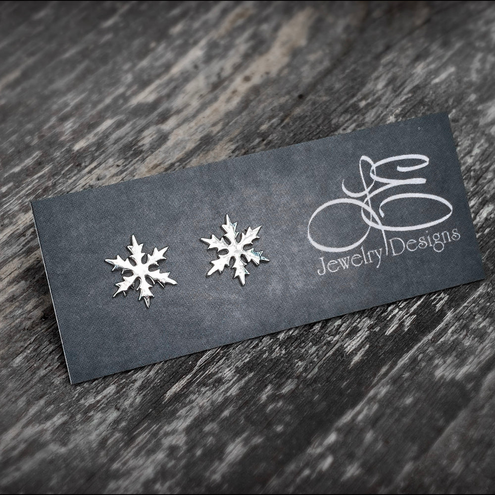 
                  
                    Sterling Snowflake Stud Earrings - LE Jewelry Designs
                  
                