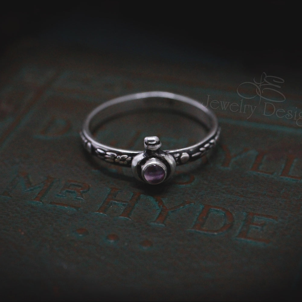 
                  
                    Sterling Gemstone Potion Ring - LE Jewelry Designs
                  
                