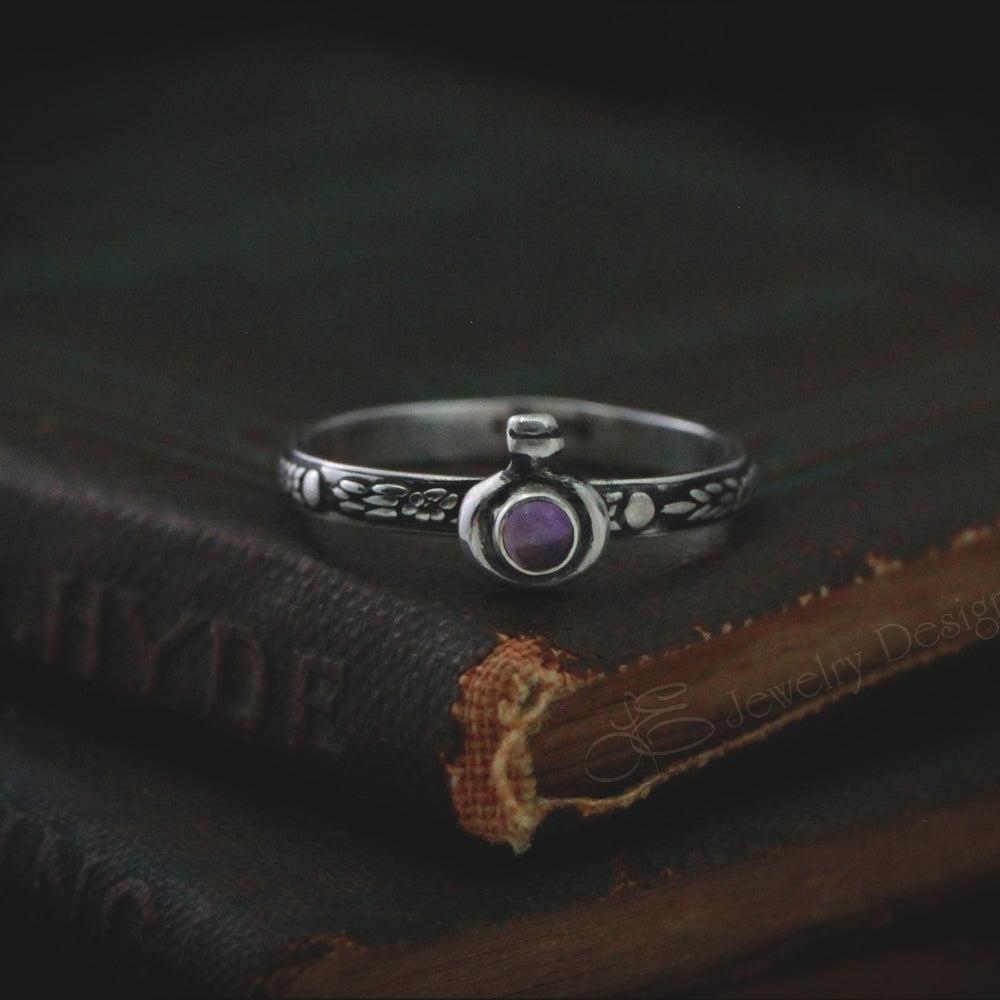 
                  
                    Sterling Gemstone Potion Ring - LE Jewelry Designs
                  
                