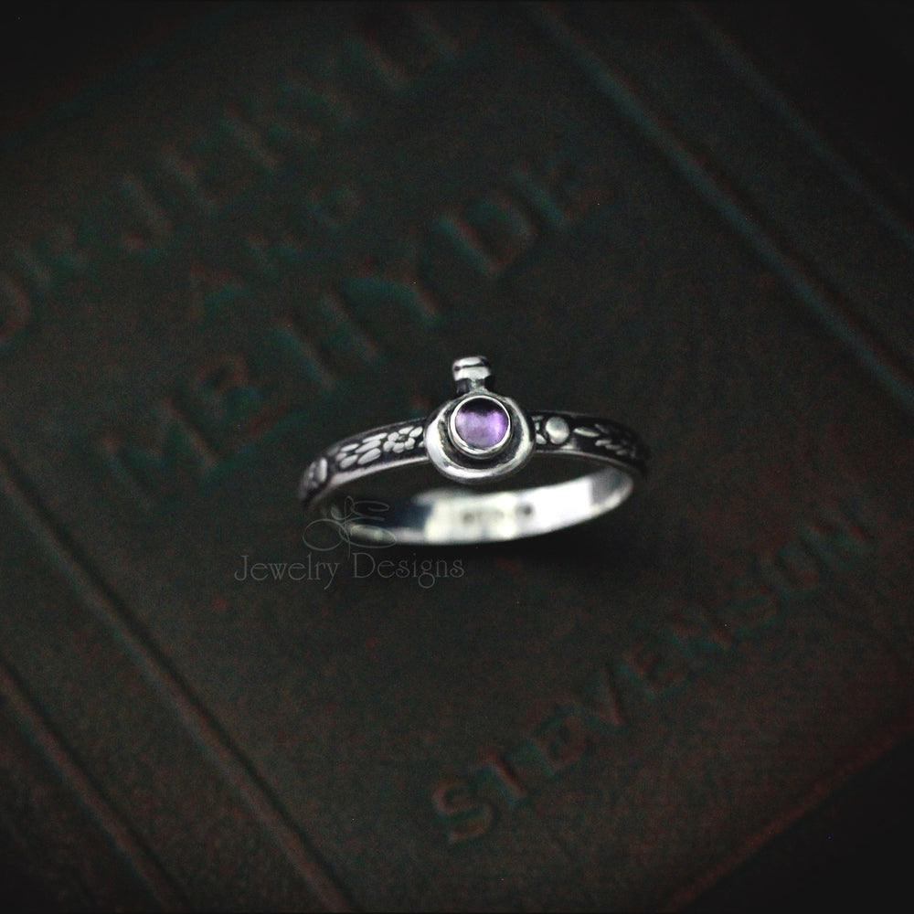 
                  
                    Sterling Gemstone Potion Ring - LE Jewelry Designs
                  
                