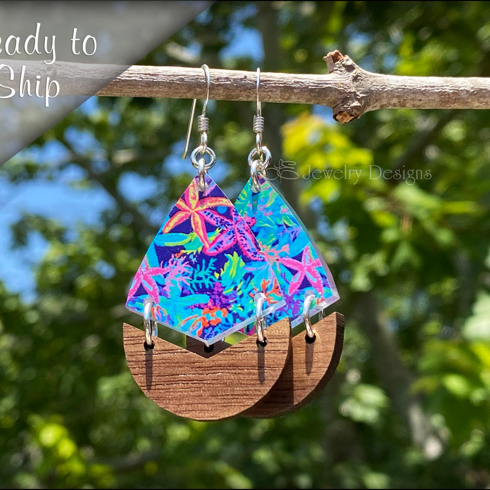 
                  
                    Under The Sea Acrylic Earrings - LE Jewelry Designs
                  
                