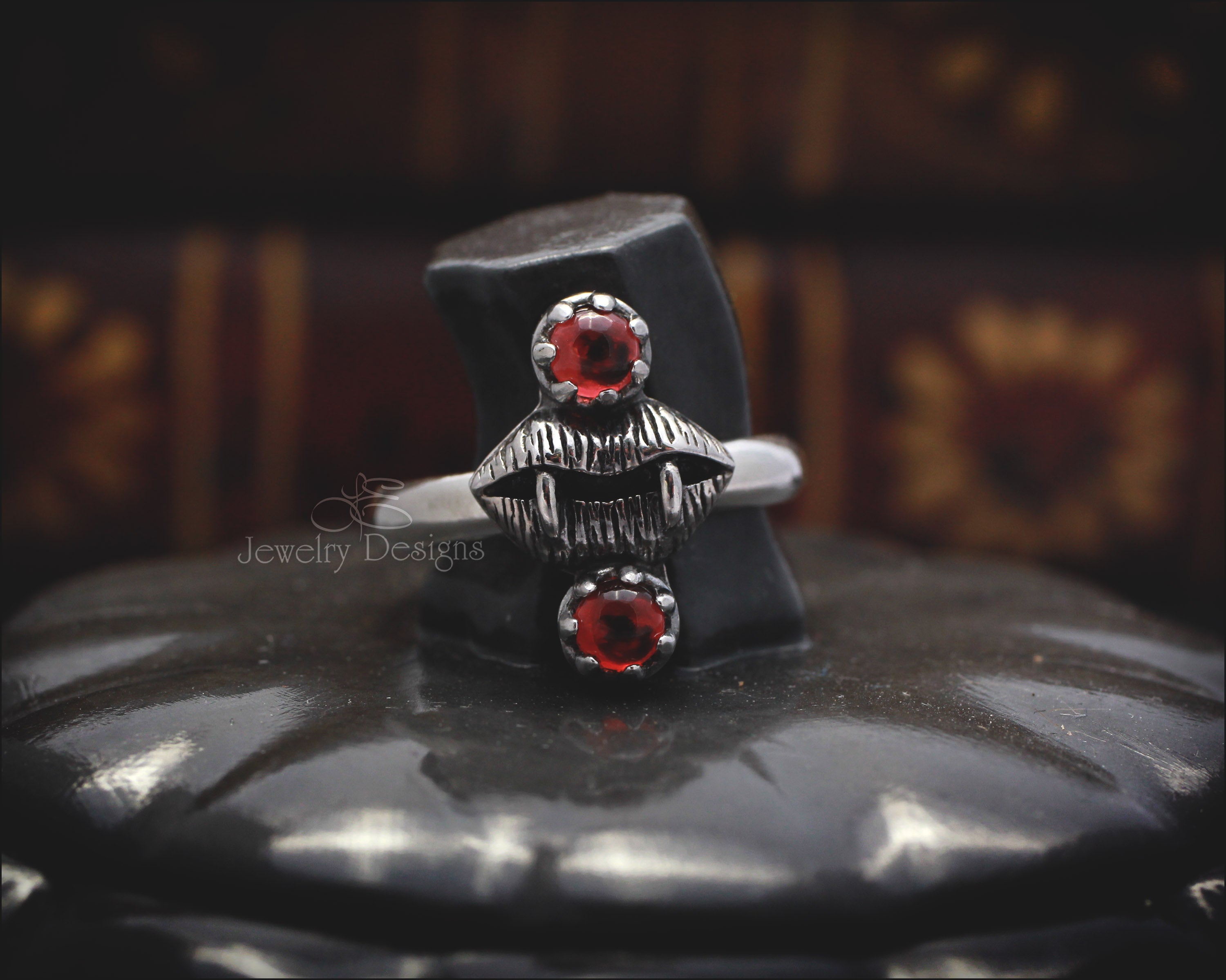 Vampire Fangs & Blood Ring – LE Jewelry Designs