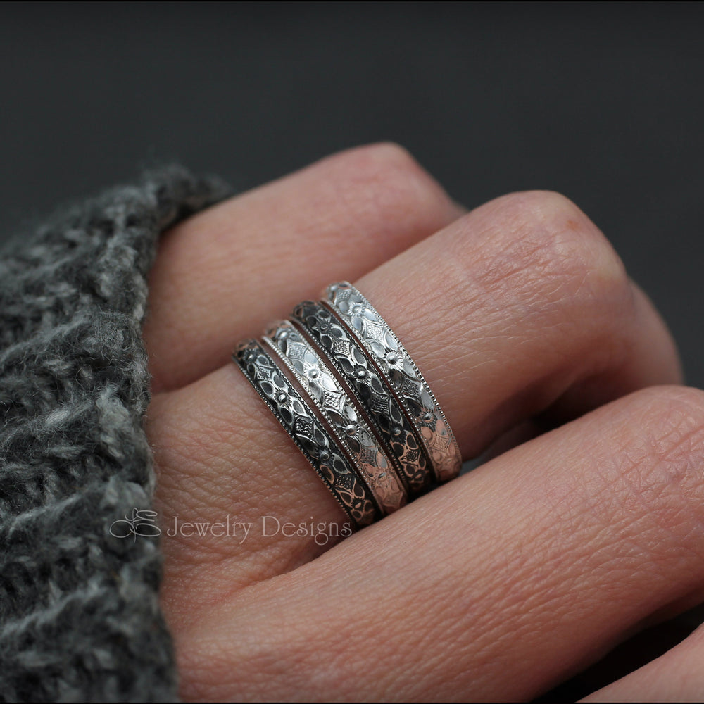 
                  
                    Vintage Style Sterling Floral Ring - LE Jewelry Designs
                  
                