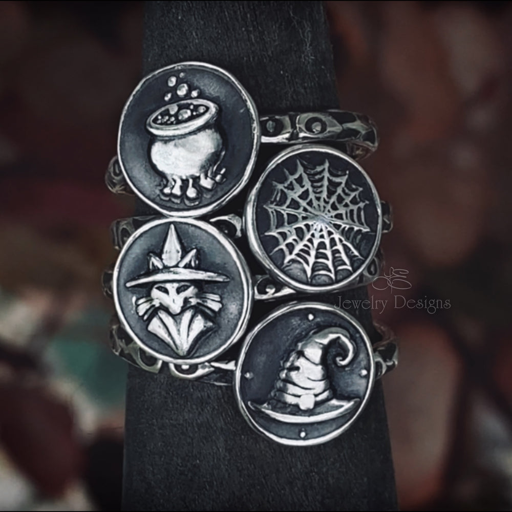
                  
                    Sterling Witchy Huggie Earrings - LE Jewelry Designs
                  
                