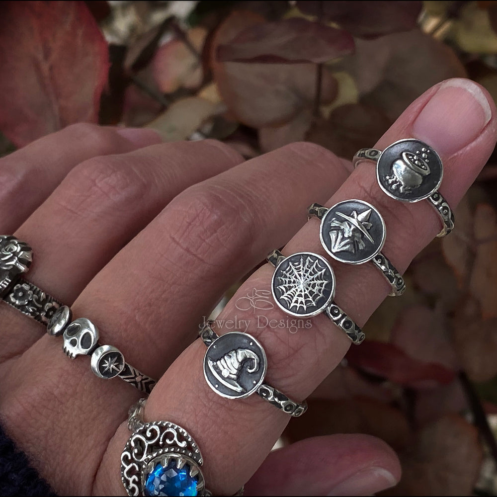 Sterling Silver Witchy Ring - LE Jewelry Designs