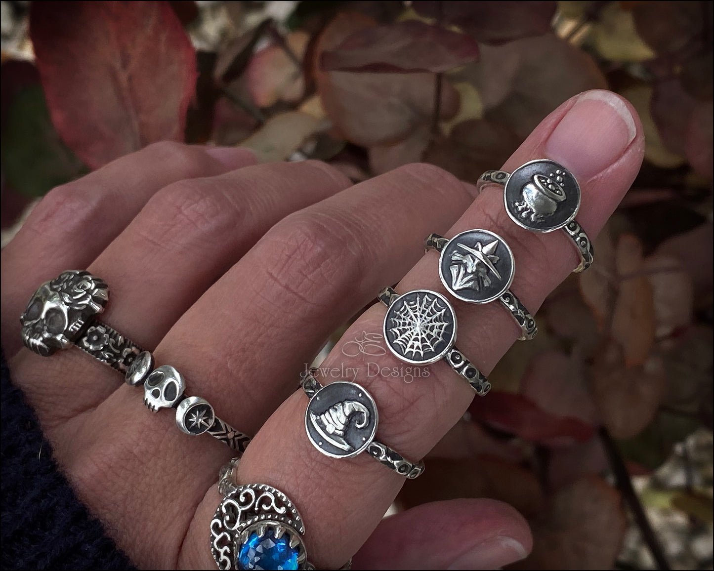 Sterling Silver Witchy Ring