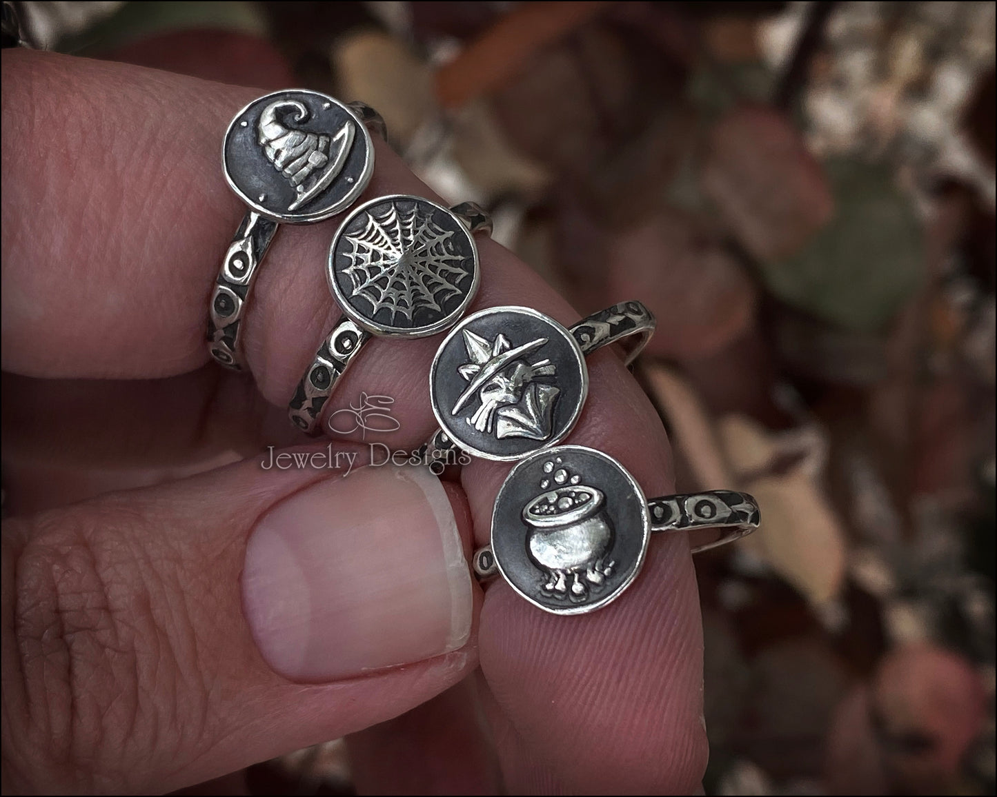 Sterling Silver Witchy Ring