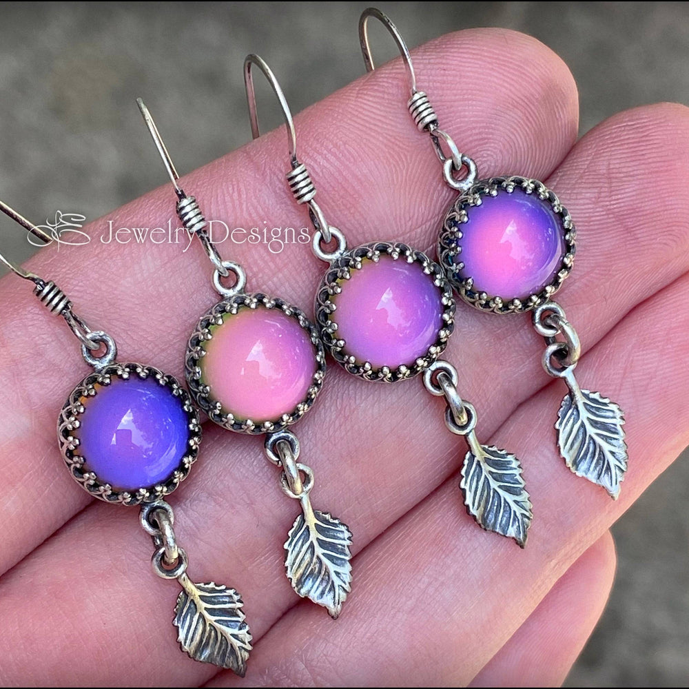 
                  
                    Sterling Silver Mood Leaf Earrings (color changing) - LE Jewelry Designs
                  
                