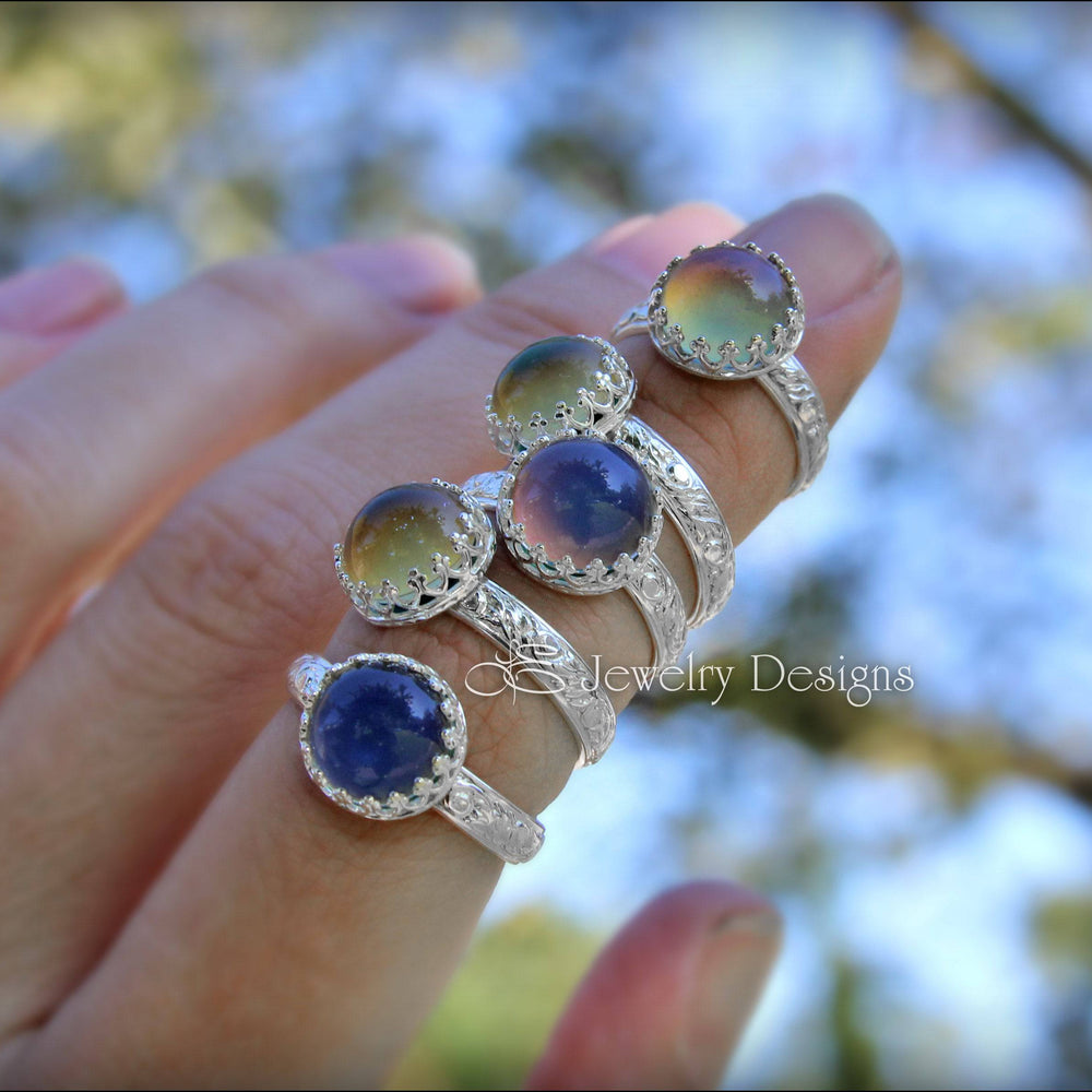 
                  
                    Sterling Silver Mood Ring (color changing) - LE Jewelry Designs
                  
                