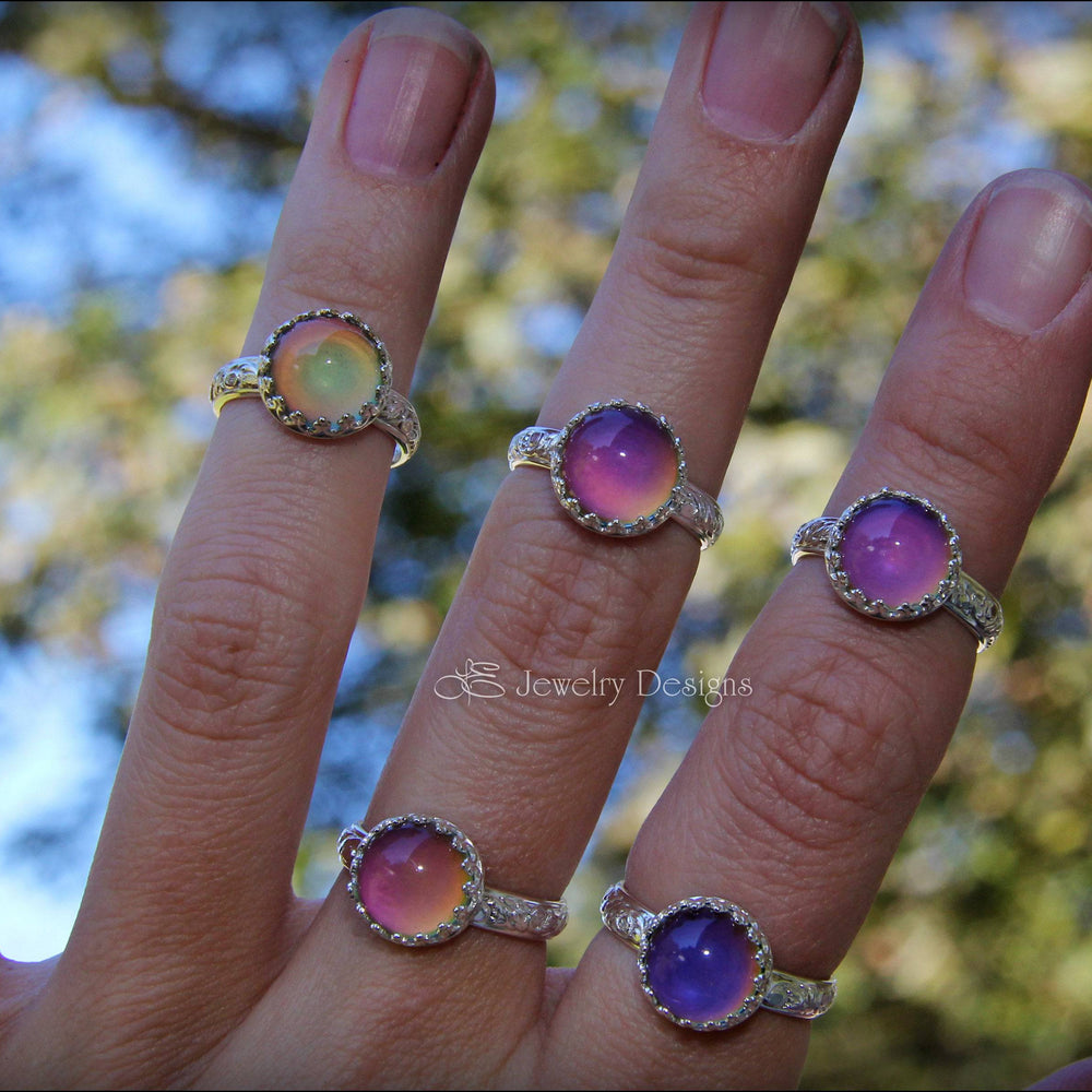 
                  
                    Sterling Silver Mood Ring (color changing) - LE Jewelry Designs
                  
                