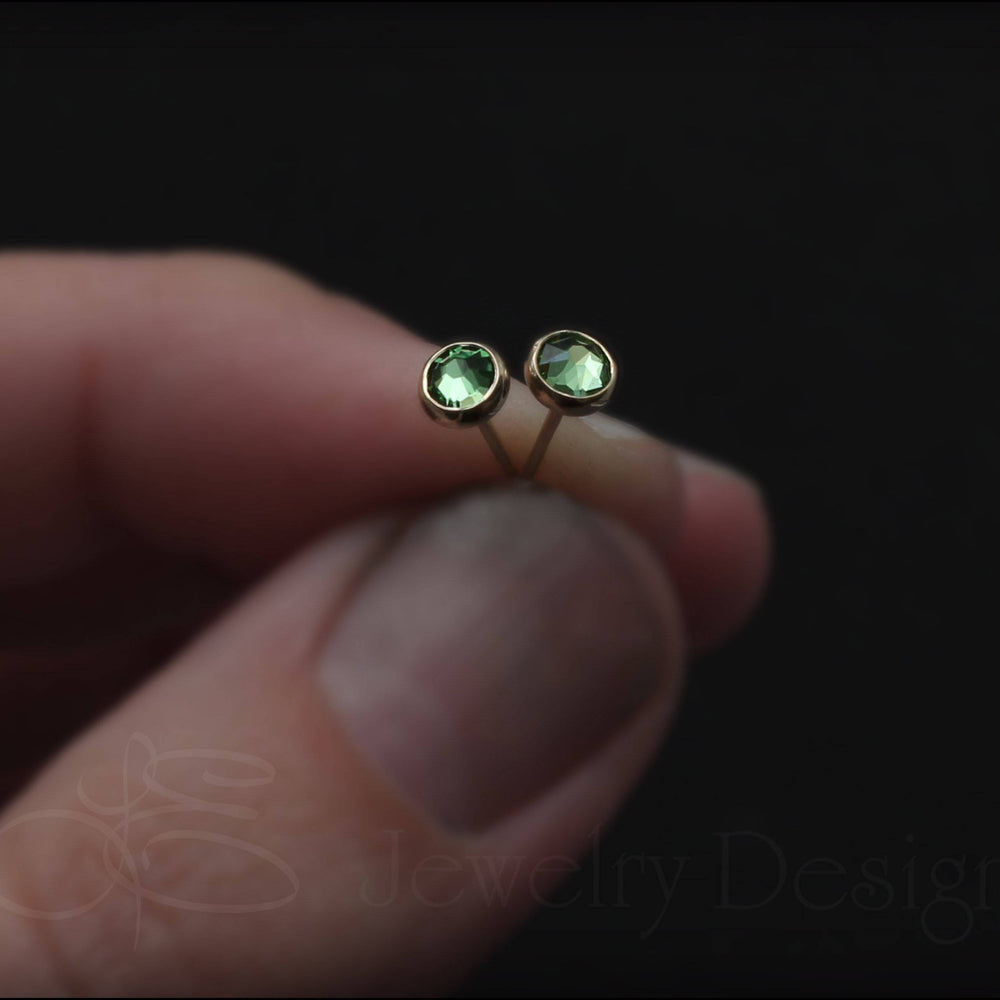 
                  
                    Birthstone Stud Earrings (silver or gold-filled) - LE Jewelry Designs
                  
                