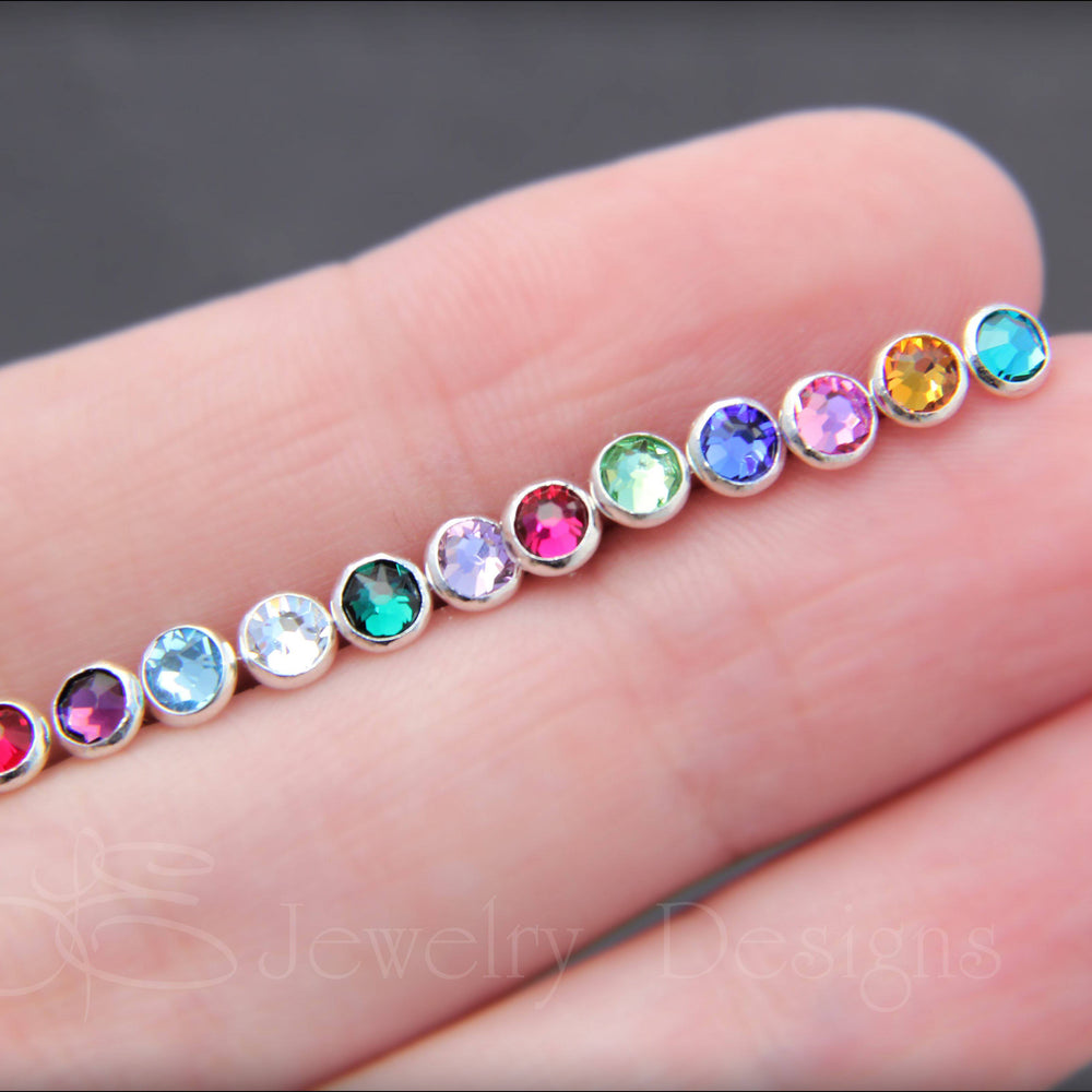 
                  
                    Birthstone Stud Earrings (silver or gold-filled) - LE Jewelry Designs
                  
                