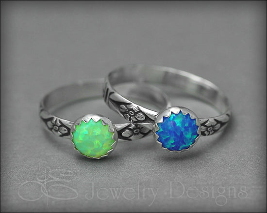 Opal Stacking Ring (6mm) - LE Jewelry Designs