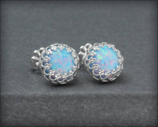 Sterling Gallery Opal Studs - LE Jewelry Designs