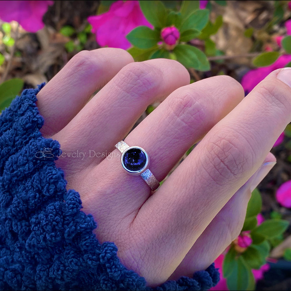 
                  
                    Blue Goldstone Galaxy Ring - LE Jewelry Designs
                  
                