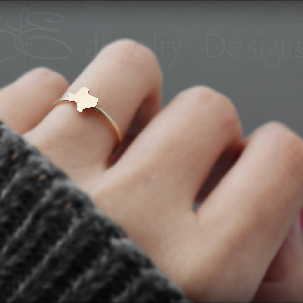 
                  
                    Texas Ring - (sterling or 14k gold) - LE Jewelry Designs
                  
                
