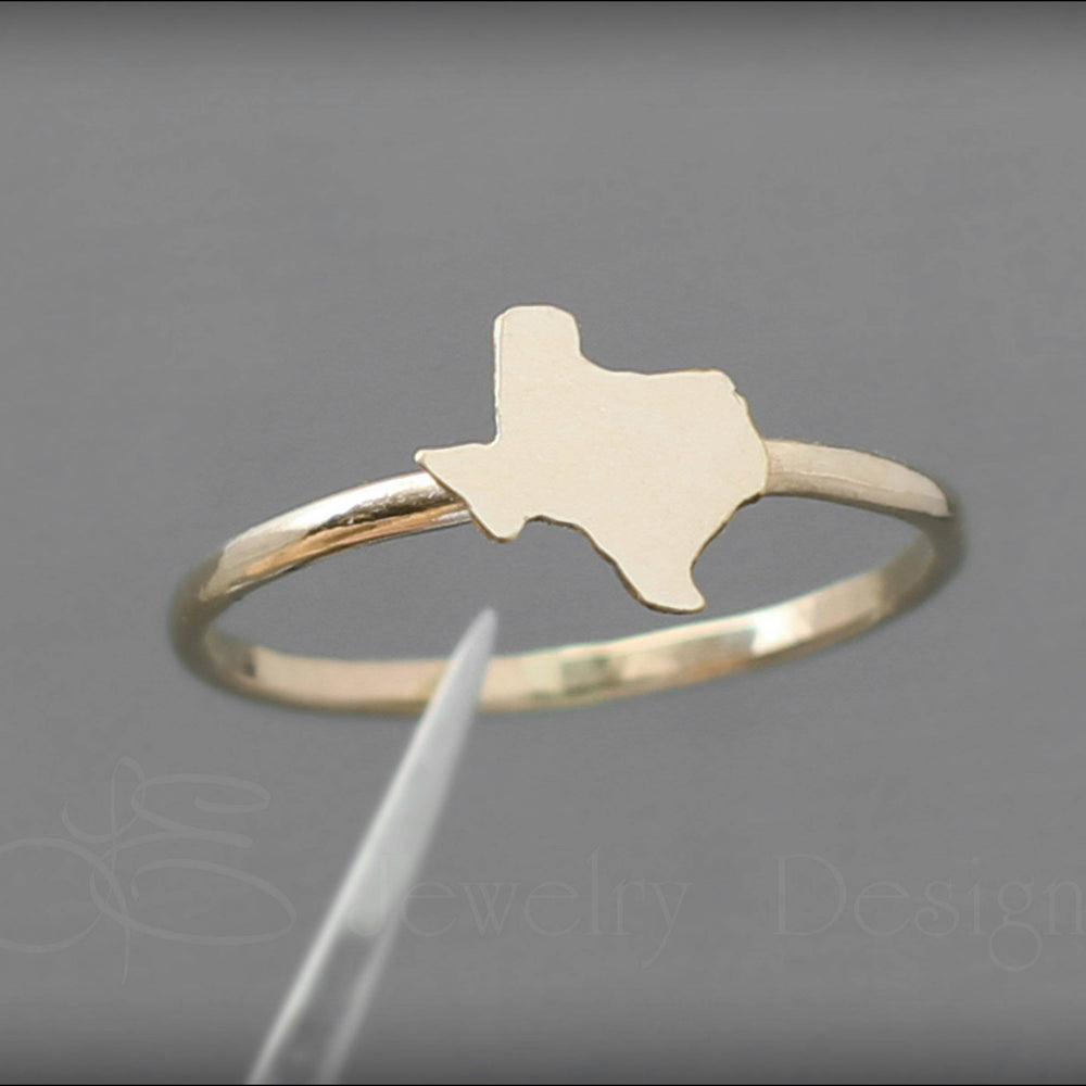 Texas Ring - (sterling or 14k gold) - LE Jewelry Designs