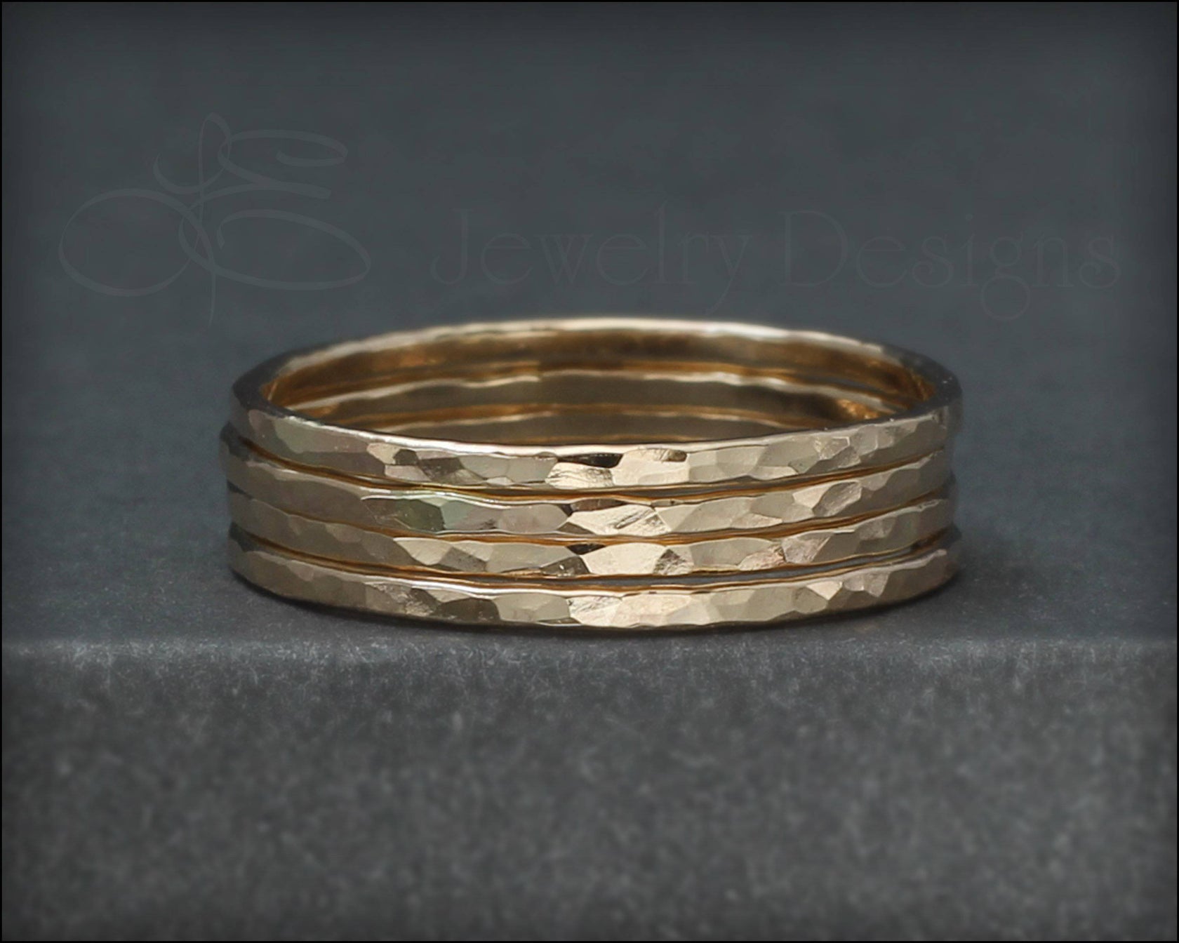 Thin Stacking Rings - (choose metal) – LE Jewelry Designs
