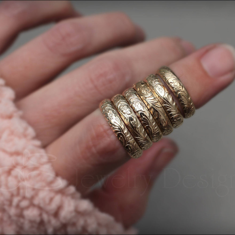 
                  
                    Gold Wedding Band - LE Jewelry Designs
                  
                