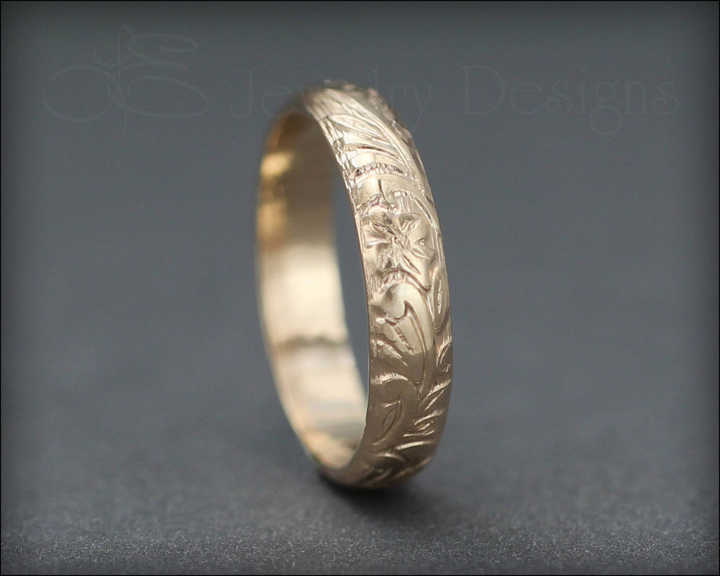 Gold Wedding Band - LE Jewelry Designs