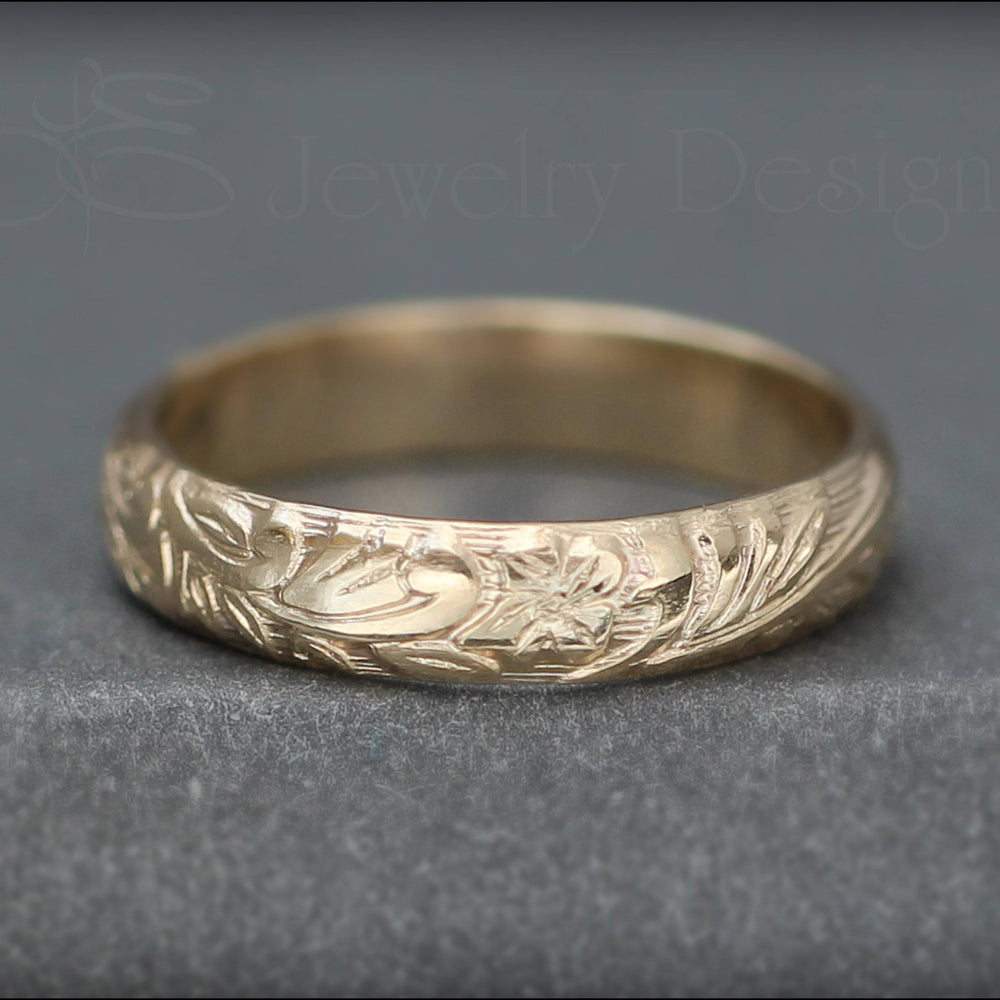 
                  
                    Gold Wedding Band - LE Jewelry Designs
                  
                