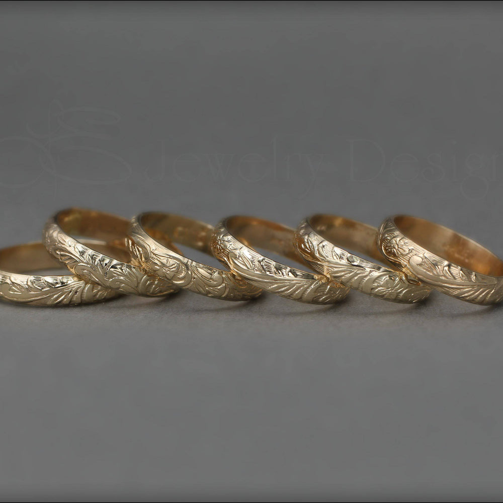 
                  
                    Gold Wedding Band - LE Jewelry Designs
                  
                