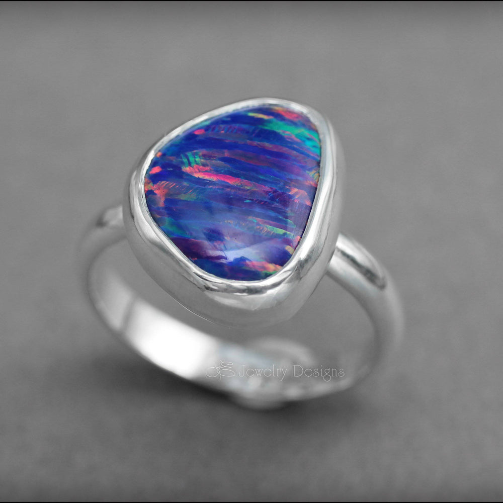 
                  
                    Sterling Opal Ring - (choose your color) - LE Jewelry Designs
                  
                